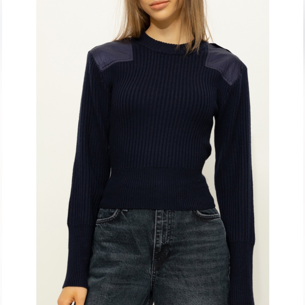 Rag & Bone Wool Nikole Sweater - Navy size S